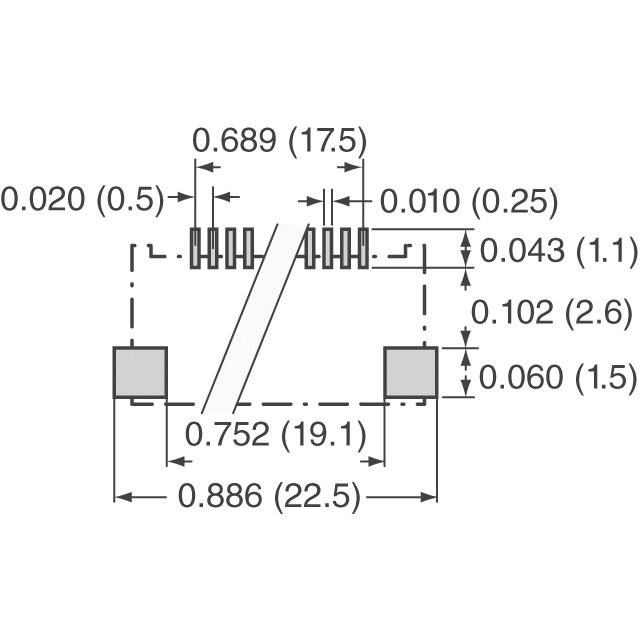 XF2M-3615-1A Omron Electronics Inc-EMC Div  Gruppi di connettori FFC FPC (flessibili piatti)